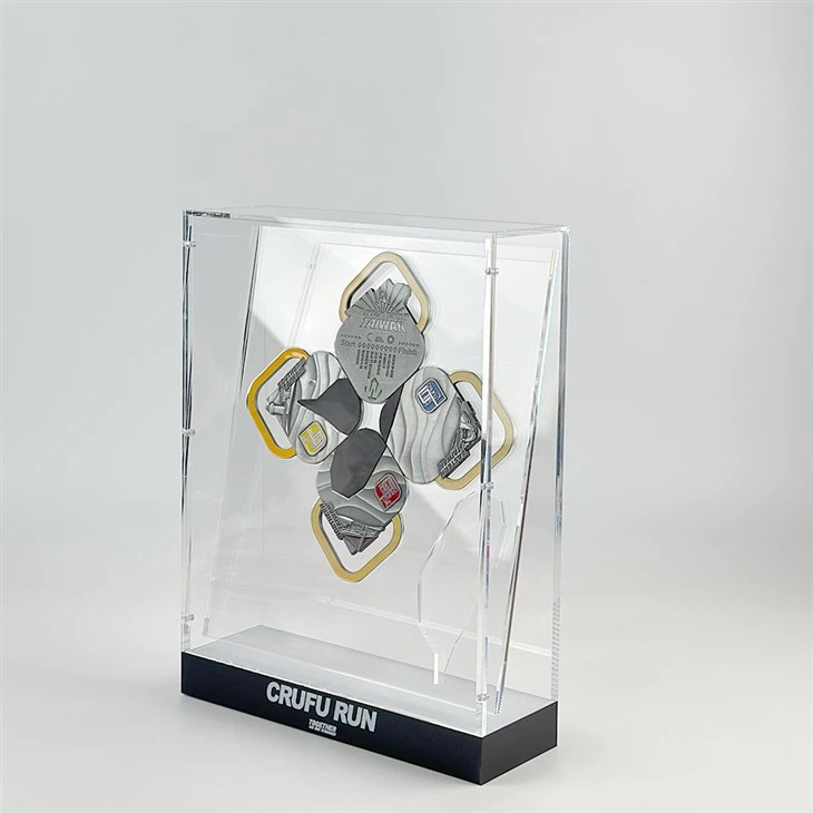 Acrylic Display Box For Sports Medal Acrylic Display Box For Sports Medal